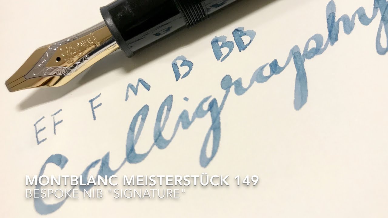 MONTBLANC Meisterstück 149 Bespoke Nib 