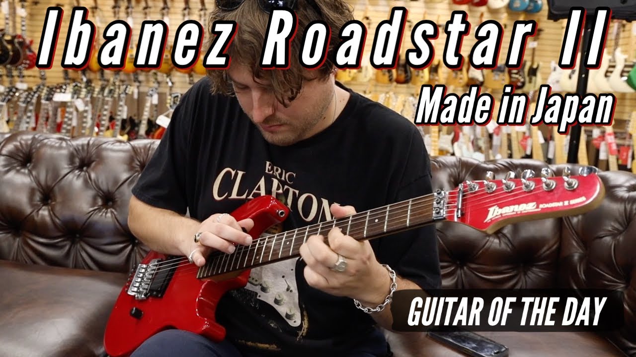 Ibanez Roadstar II Made in Japan | Guitar of the Day - YouTube