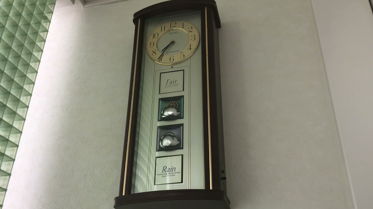 SEIKO からくり時計 天気予報 天候 RE516B ウェザーウィンドウ SEIKO