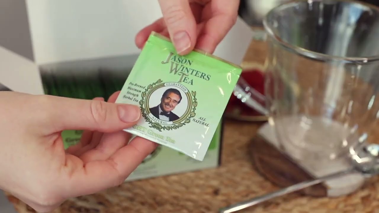 Jason Winters Green Herbal Tea Bags – Refreshing Daily Brew