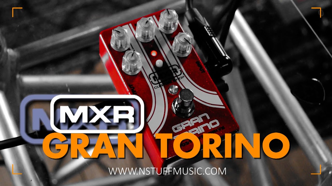 MXR Gran Torino Boost Overdrive - First Look - YouTube