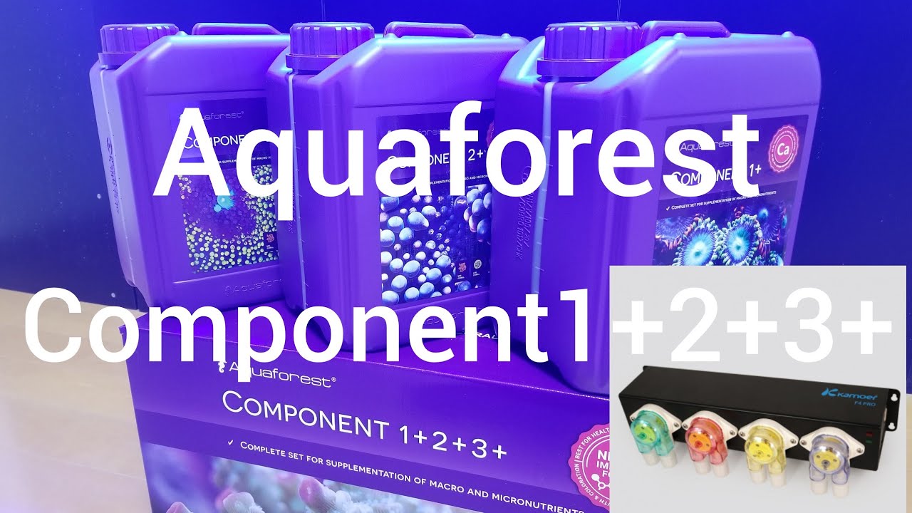 Aquaforest Component1+2+3+ - YouTube