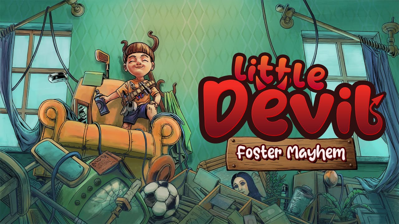 Little Devil: Foster Mayhem - Launch Trailer (Nintendo Switch