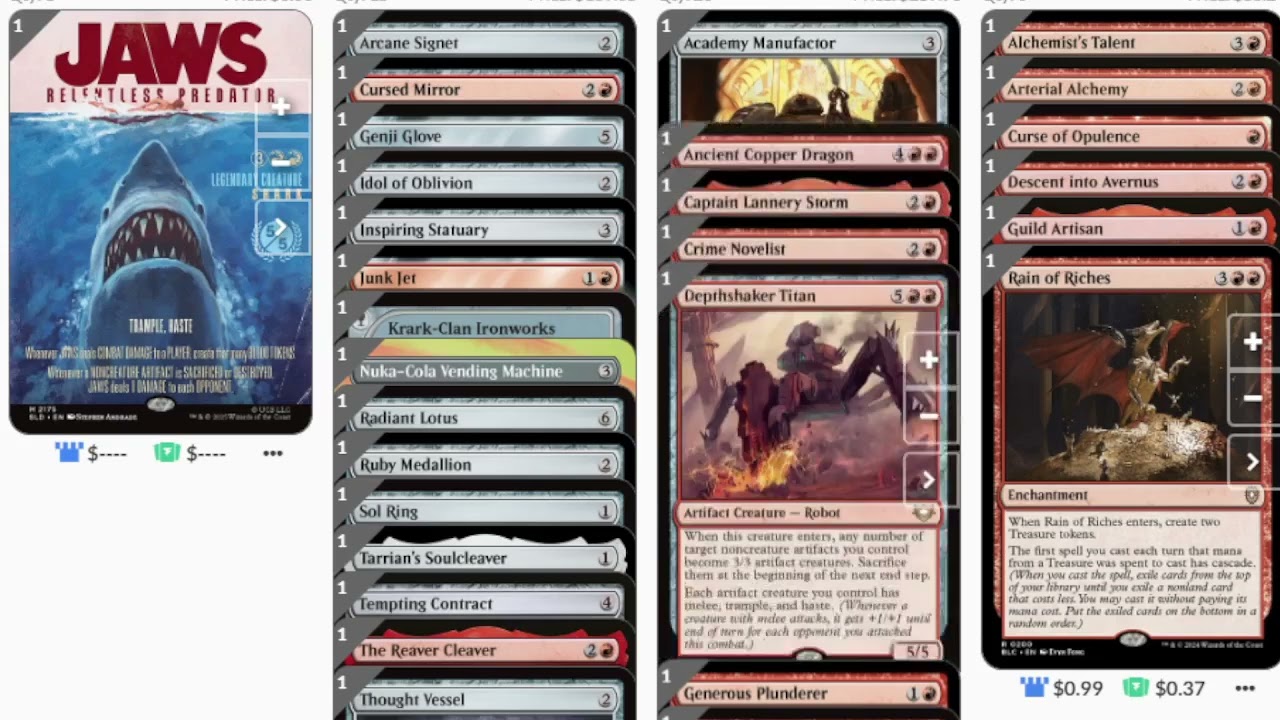 MTG Jaws, Relentless Predator｜Secret Lair x Jaws: Terror of Amity