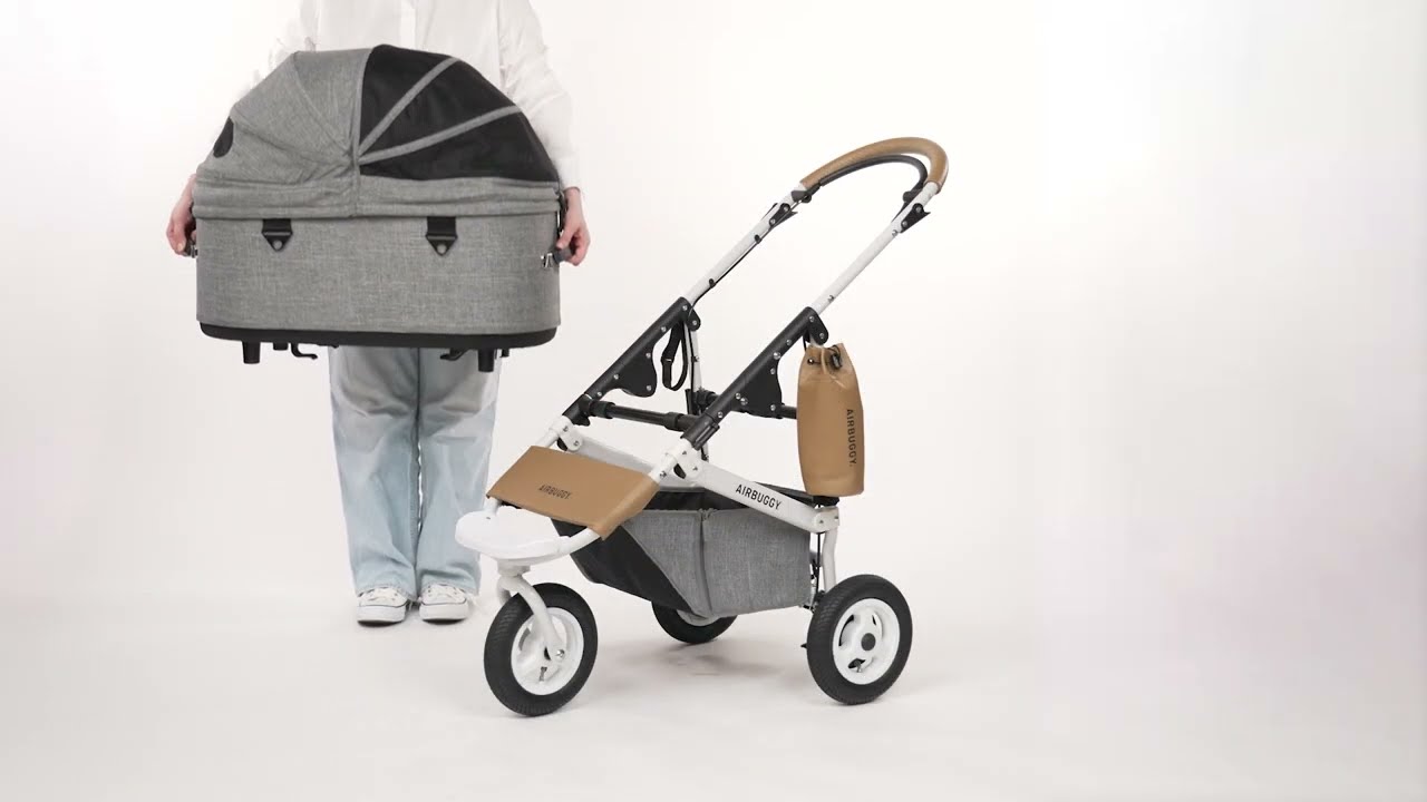 ベビーカーからペットカートへの乗り換え｜AIRBUGGY（エアバギー）の