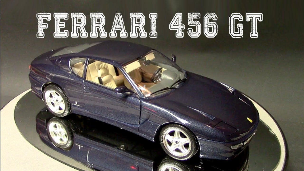 1/18 1992 Ferrari 456 GT by Bburago, Review - YouTube