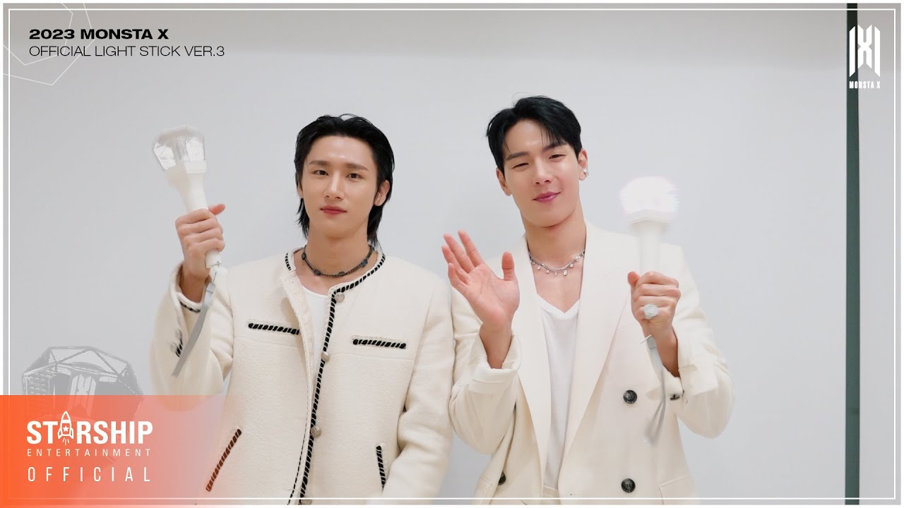 MONSTA X LIGHT STICK FIGURE キヒョン ハムスギ MONSTA X LIGHT STICK