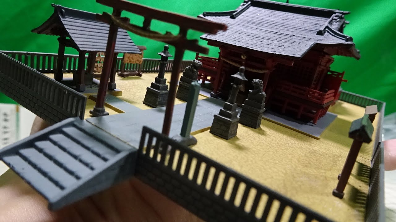 精巧な神社をこの手に！ トミーテック 建物コレクション 建コレ 161