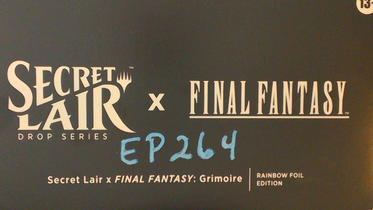 Secret Lair x Final Fantasy: Grimoire English Rainbow Foil Edition
