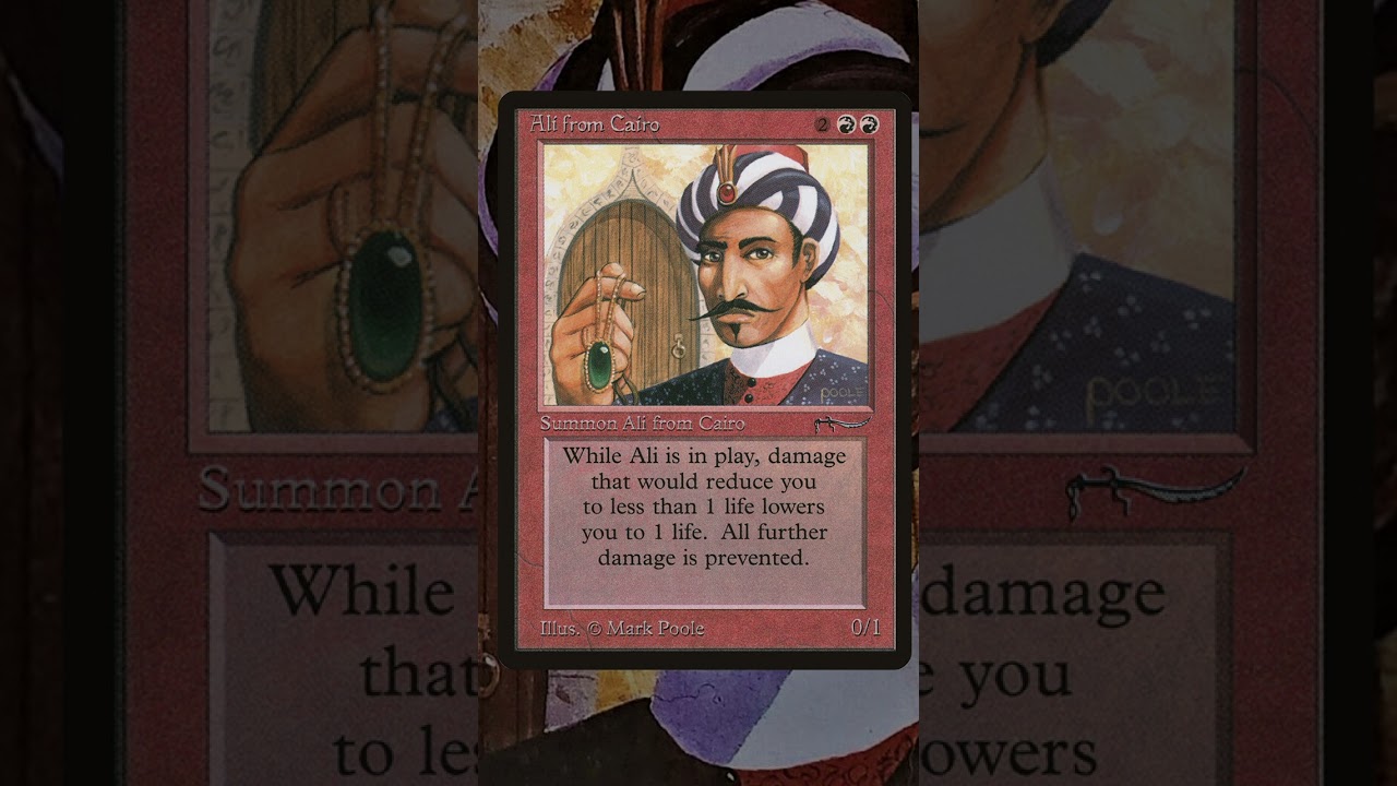 マジック：ザ・ギャザリング MTG Ali from Cairo Ali from Cairo