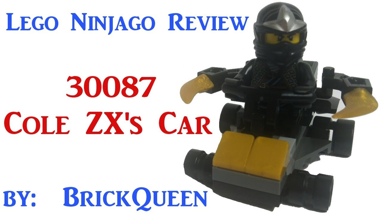 LEGO 30087 Cole ZX's Car Poly Bag LEGO Ninjago Review - BrickQueen
