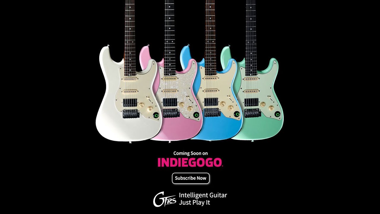 Mooer GTRS S801 Intelligent Electric Guitar w/bag - Green - A