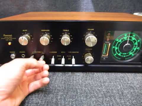 動作品」SANSUI TAC-505 ステレオレシーバーアンプ チューナー