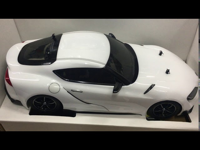 ワクワク！即戦力ラジコン！TOYOTA GR Supra (TT-02シャーシ) White XB