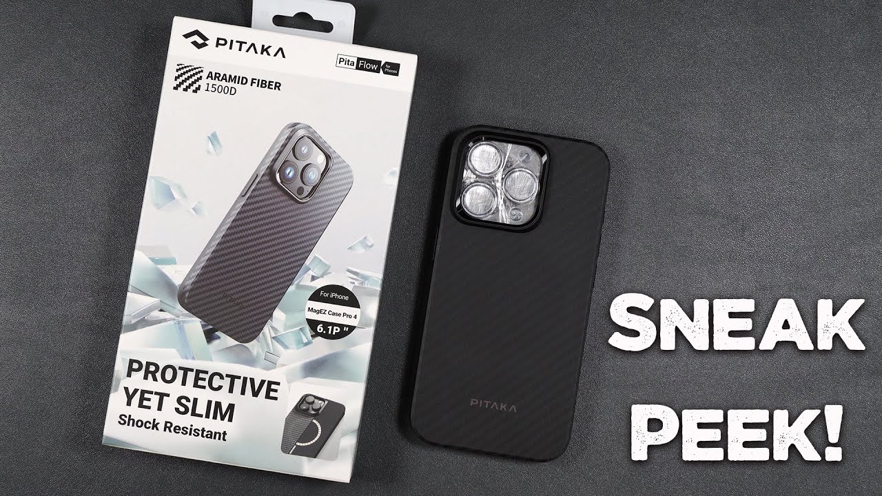 iPhone 15 Pro Pitaka MagEZ Case Pro 4 - FIRST LOOK - YouTube