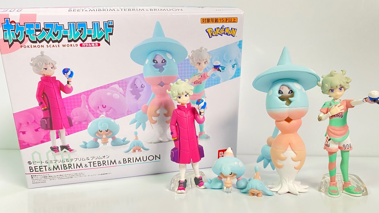 ポケモンスケールワールド ガラル地方 ビート&ミブリム&テブリム