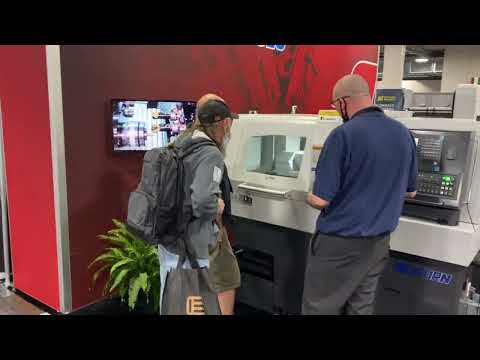 Quicktech T8 Hybrid - 9-Axis Mill-Turn Center with Turret & B-Axis