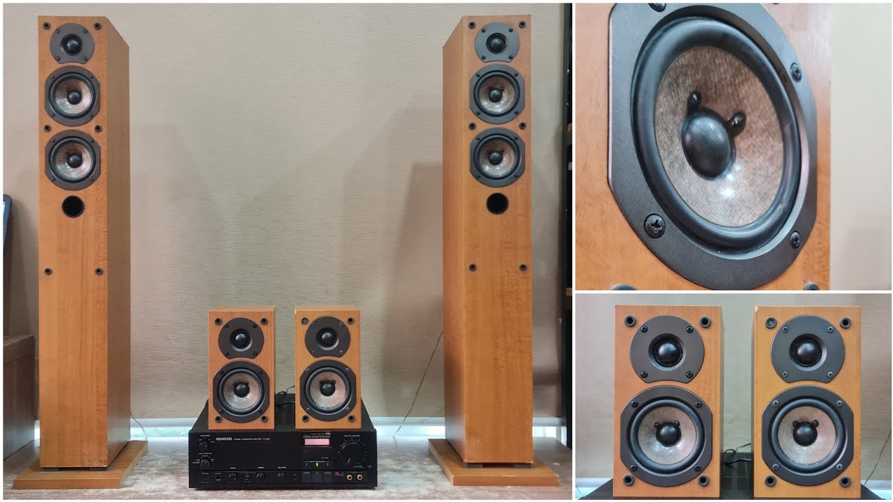 ONKYO オンキヨー 高音質 トールボーイ スピーカー D-105F ペ