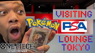 Pokemon PSA Japan: Visiting the New PSA Lounge in Tokyo! - YouTube