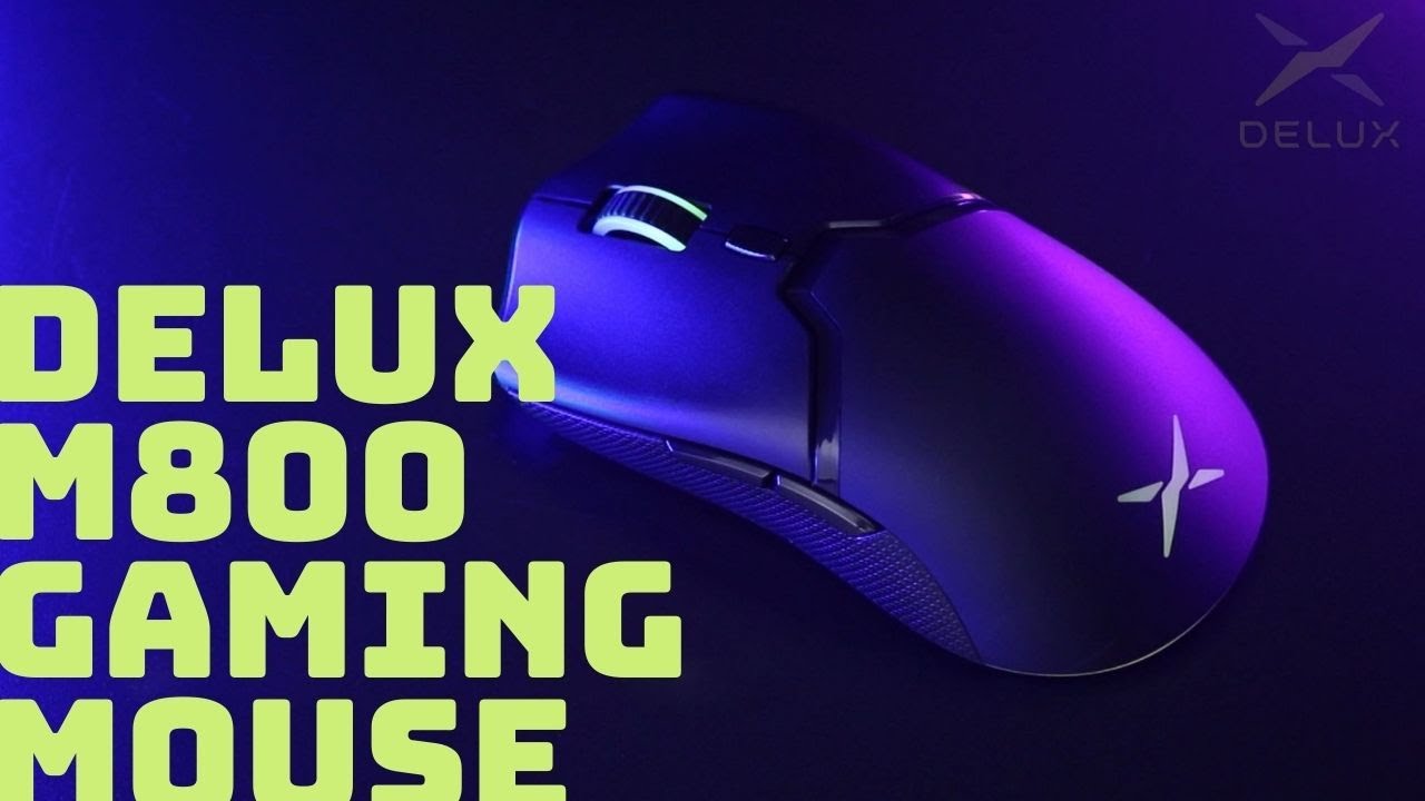 DELUX | GAMING DEVICE | ERGONOMIC MOUSE AND KEYBOARD | OFFICE DEVICE