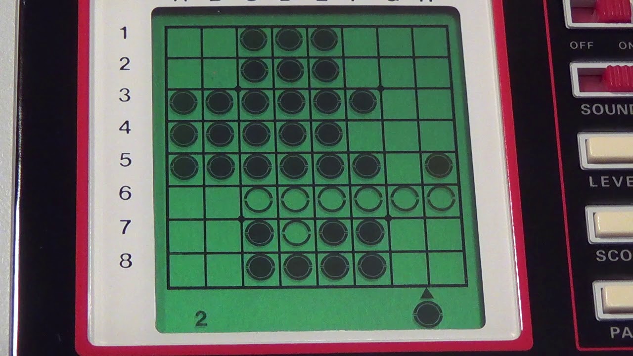 レトロ 液晶ゲーム】ツクダオリジナル コンピューターオセロ タイニー