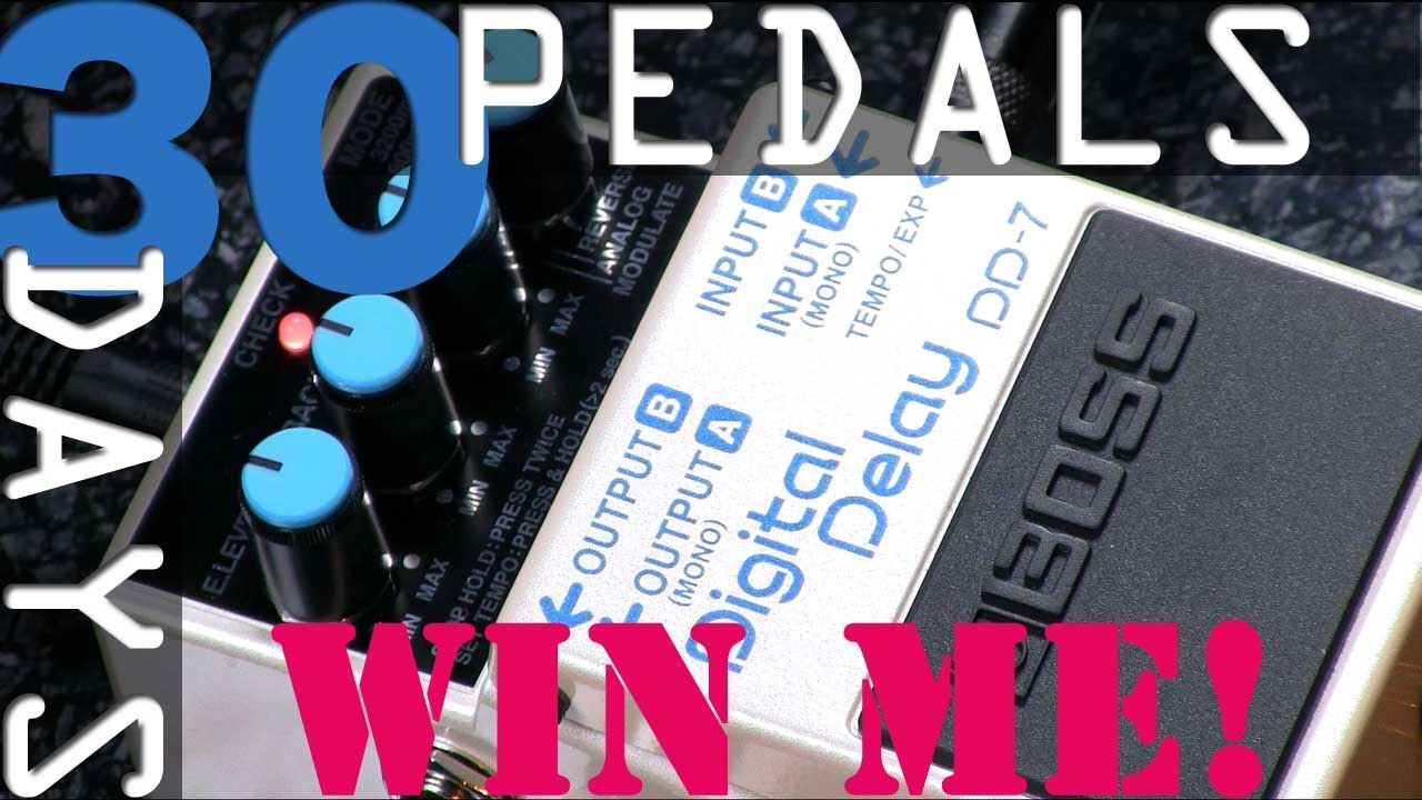 Boss DD-7 Digital Delay Bitesize Review - 30 Days, 30 Pedals - WIN