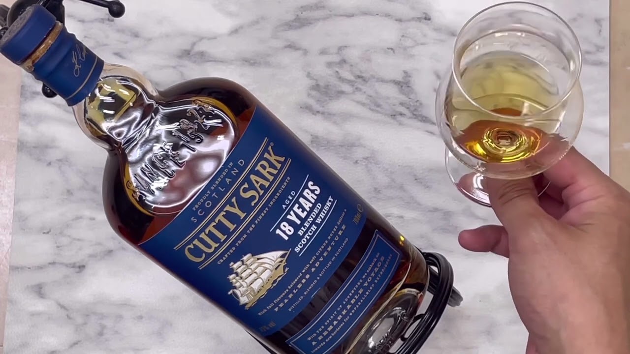 カティサーク 18年 デラックス ブレンデッドスコッチ レビュー動画/味