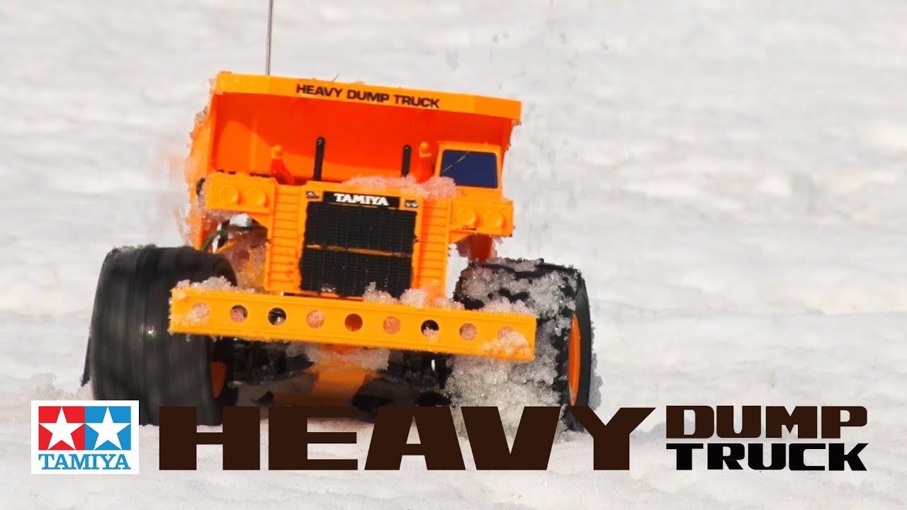 雪上爆走☆タミヤ GF-01 ヘビーダンプ！雪国ならではの走りがここに
