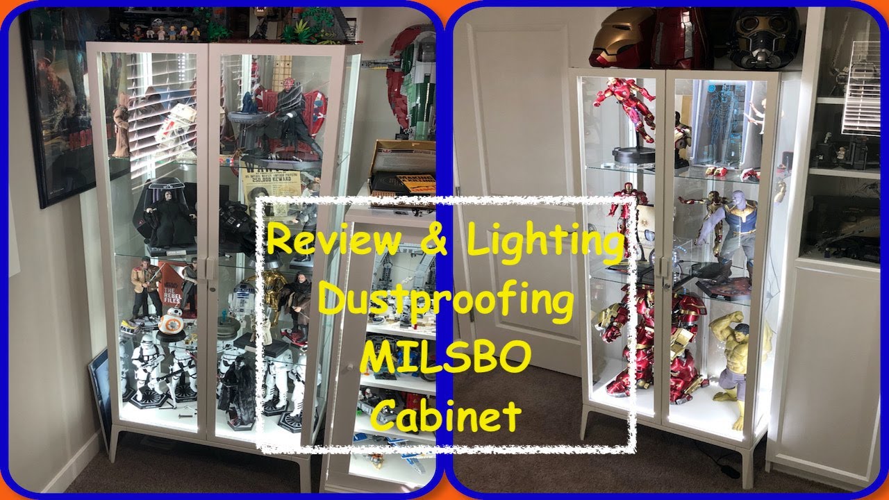 IKEA Milsbo Cabinet Review & Lighting/Dustproofing For Hot Toys