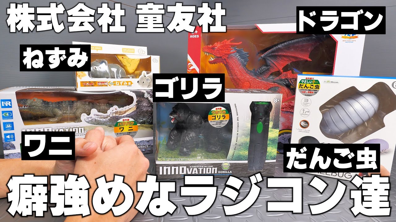 2023年10月に童友社から発売された癖強めのラジコン達を買いまくった