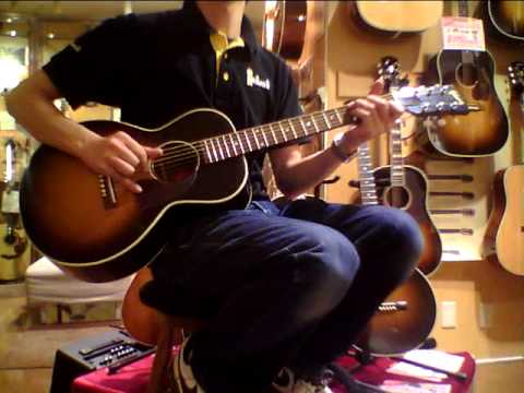 石橋楽器店】Gibson Arlo Guthrire LG-2 3:4 デモ動画.MOV - YouTube