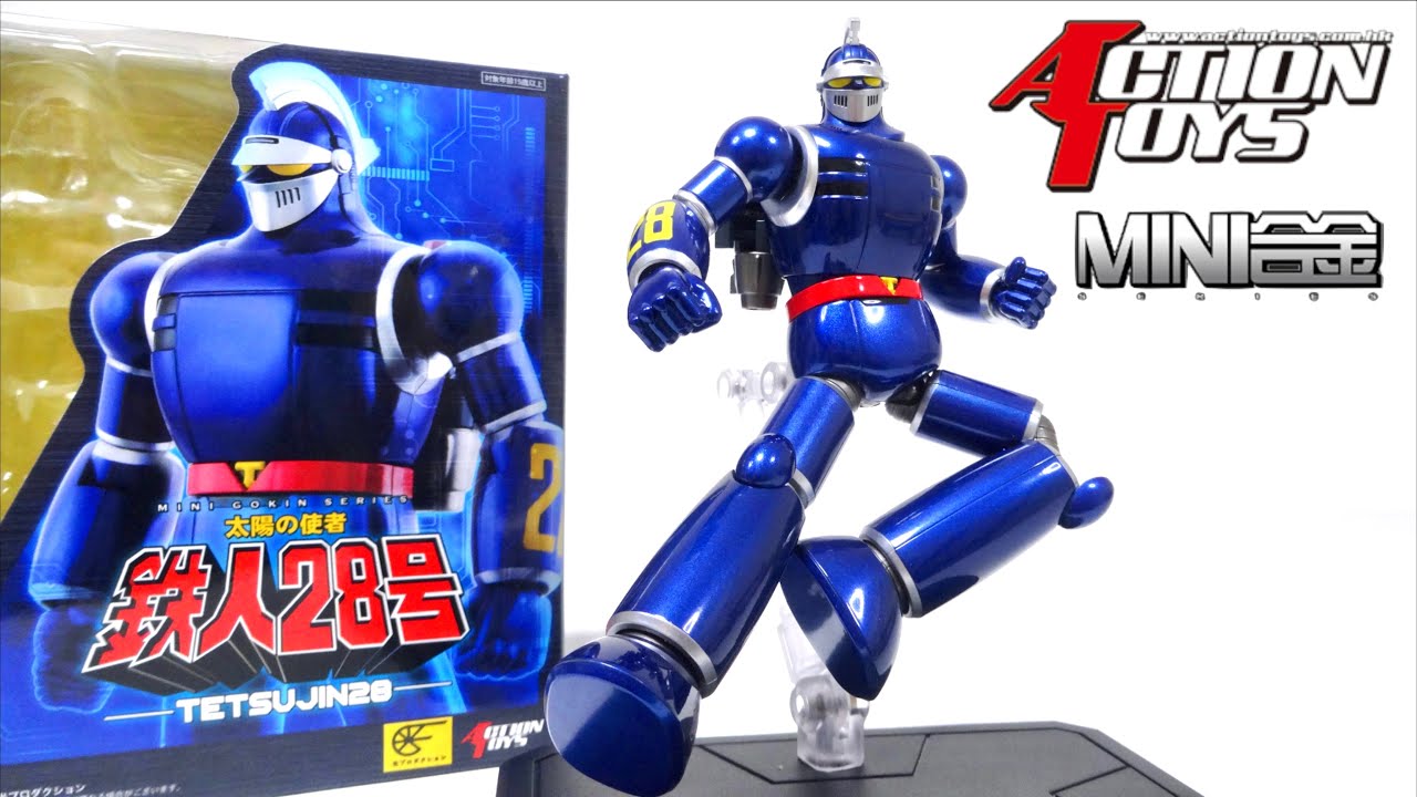 Action Toys】Mini Gokin Tetsujin 28 wotafa's review - YouTube