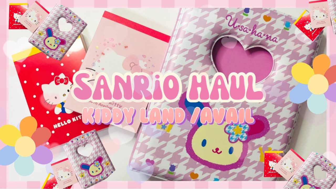 ウサハナ キティ プチ缶入りシールセット ウサハナ ぷくぷくシール