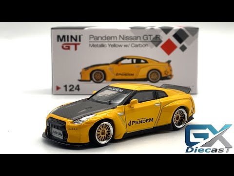 MINIGT 日産 GT-R R35 PANDEM No.124 ミニカー MINI GT 124 mijo