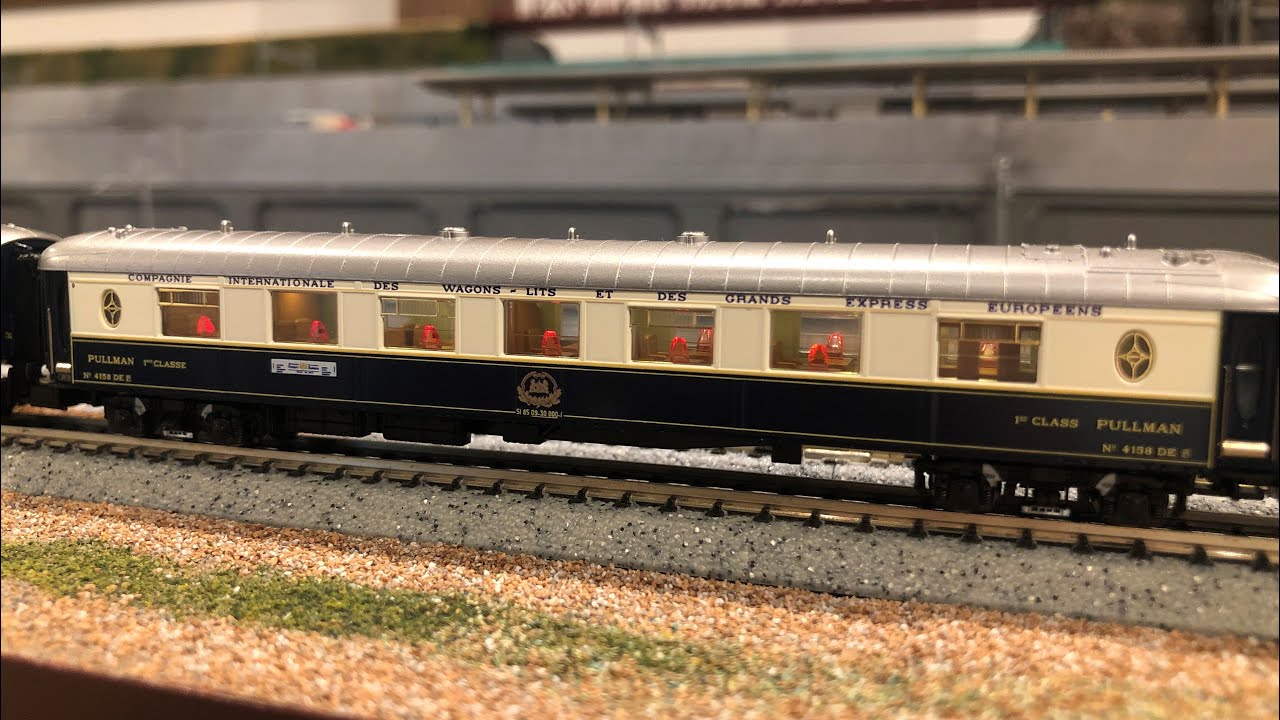 Nゲージ】KATO オリエントエクスプレス'88開封＆室内灯取り付け＆走行