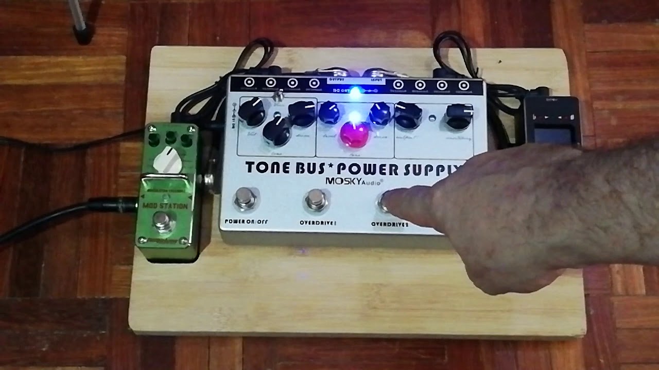 Mosky Tone Bus + Power Supply - YouTube