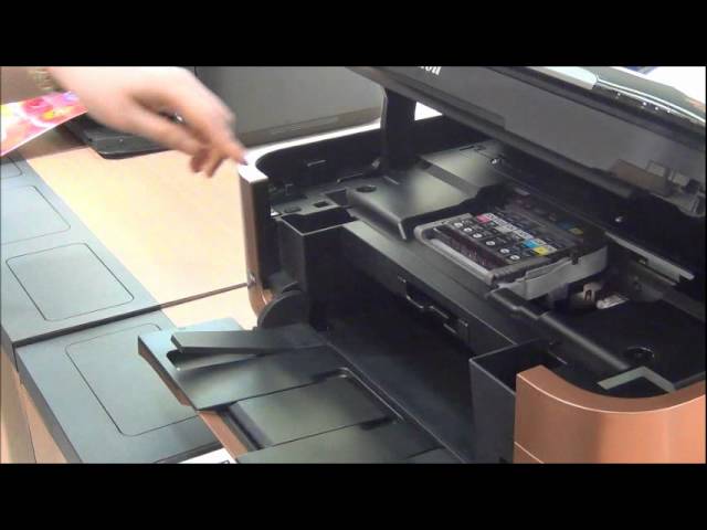 MG6230 インクの交換 - YouTube