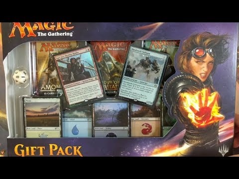2017 Magic The Gathering Gift Pack - YouTube
