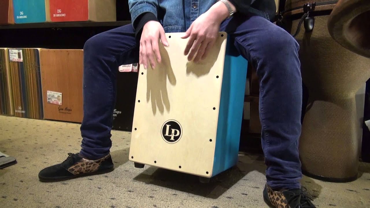 LP LP1442-BK [Festivo Cajon/ Black] 【ビギナー向け】 ｜イケベ楽器