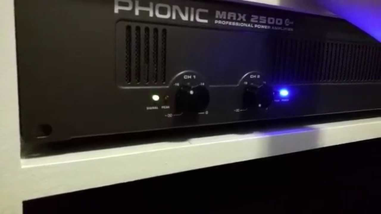 Phonic Max 2500 Plus Review! - YouTube