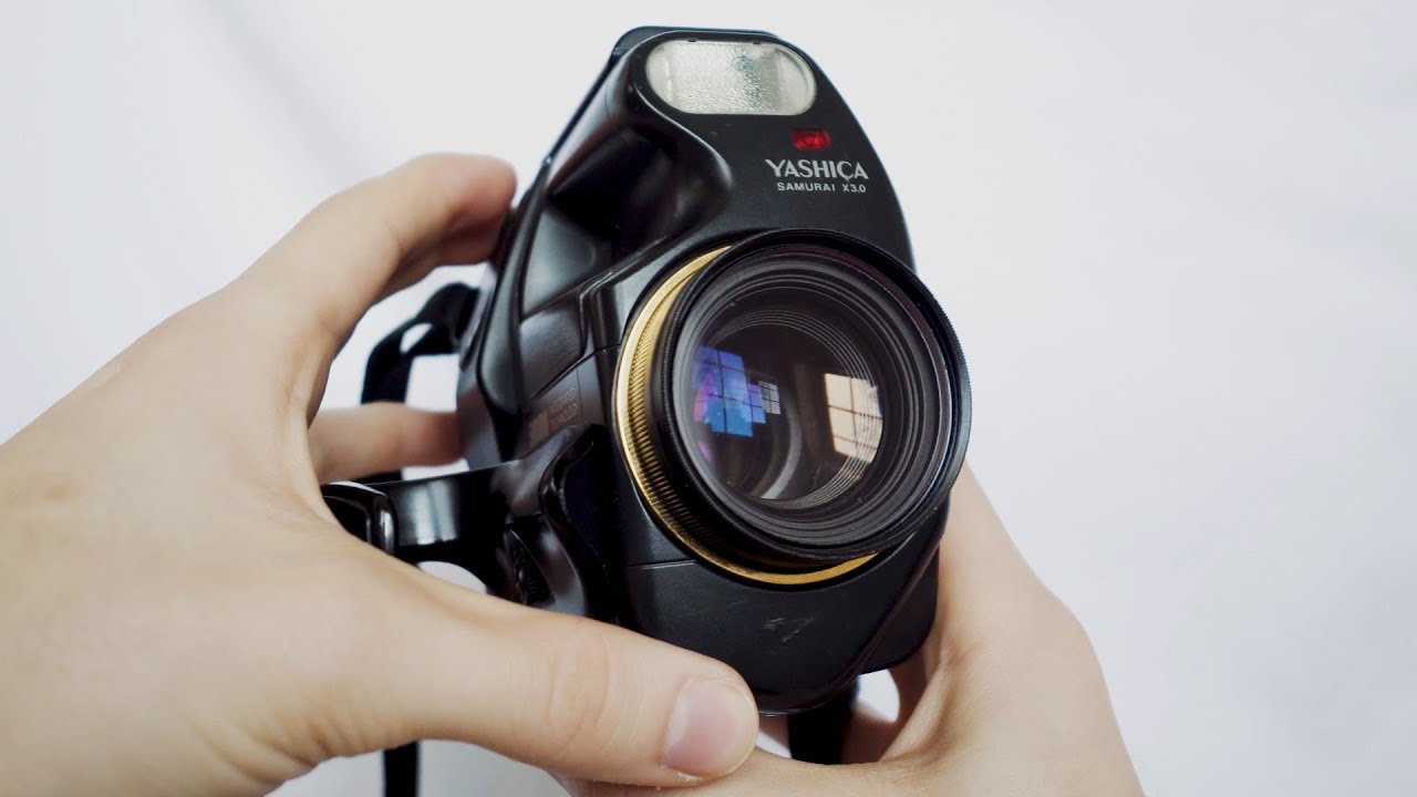 Yashica Samurai Review | Half Frame Point and Shoot Camera - YouTube