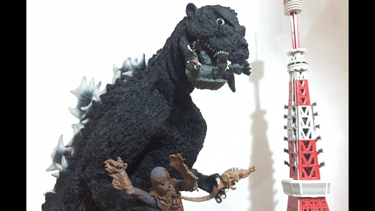 ラジコン初代ゴジラ シンゴジラ捕獲＆東京タワー破壊TOKYO MARUI R/C