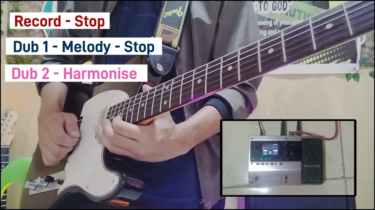 HOW TO GUITAR LOOP ON MOOER GE150? | JL Guitar Music - YouTube
