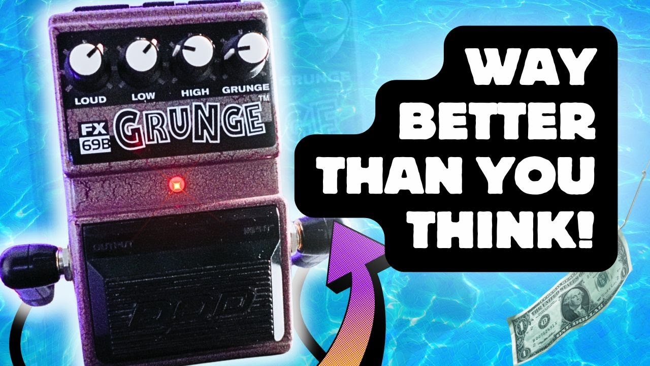The DOD Grunge Is The Best Worst Distortion Pedal of All Time