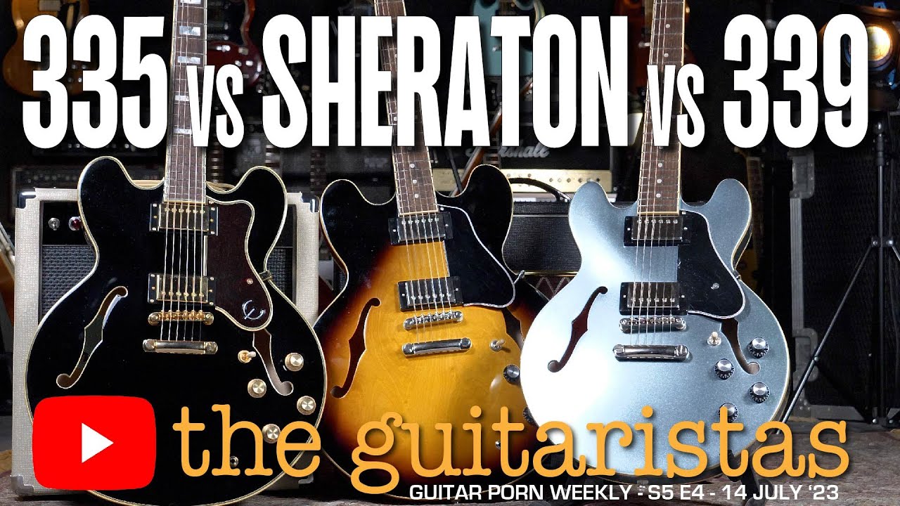 Epiphone ES-335 シェラトンII VS Epiphone Sheraton vs ES-335 Guitar