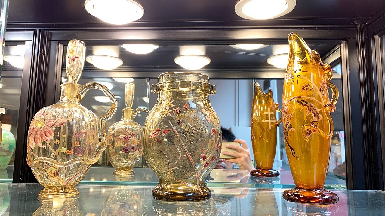 コブラ 蛇 ヘビ ドーム フランス ナンシー バカラ エミールガレ 置物