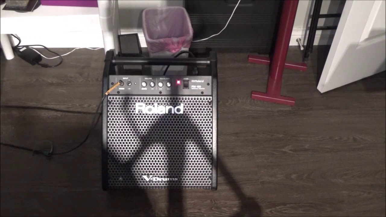 Roland PM-100 Vdrum Amp Demo And Review - YouTube