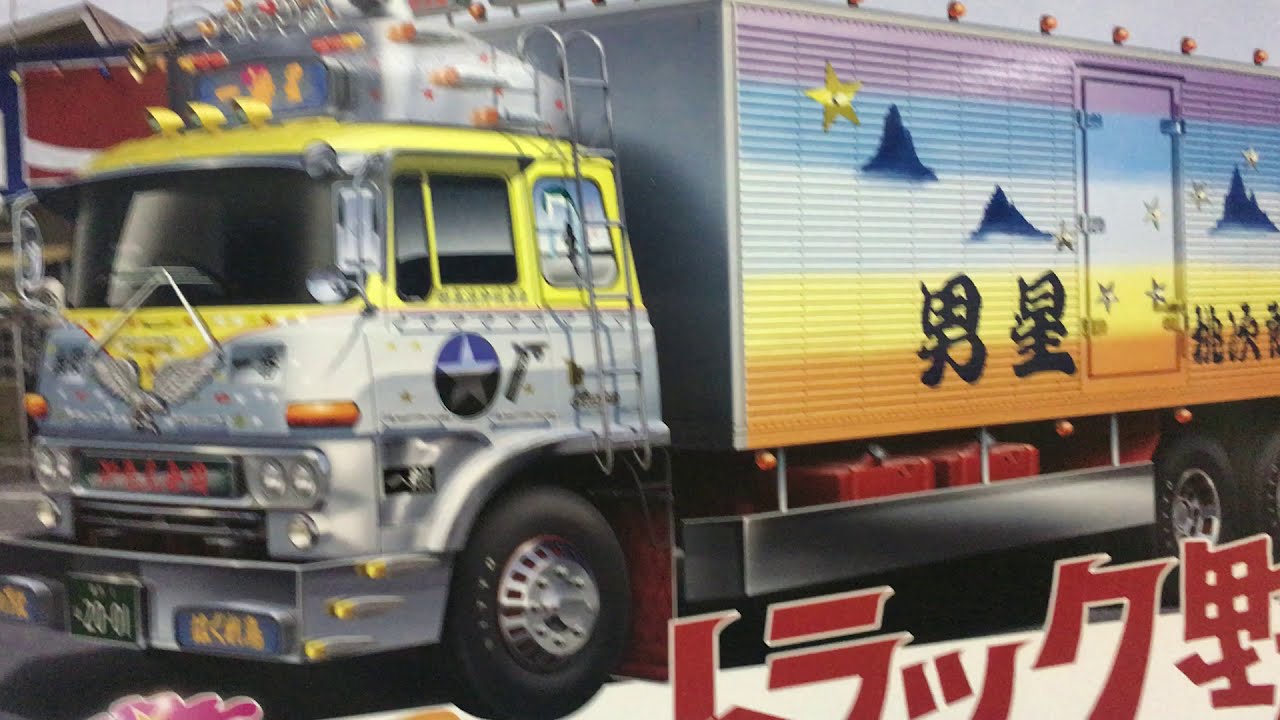 アオシマ 1/32スケール トラック野郎シリーズ No.1 一番星 御意見無用