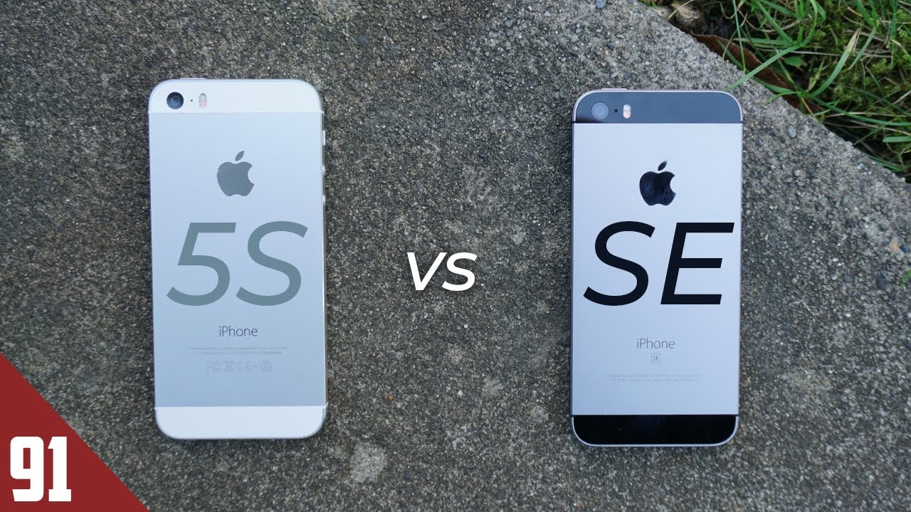 iPhone 5S vs iPhone SE - Full Comparison! - YouTube