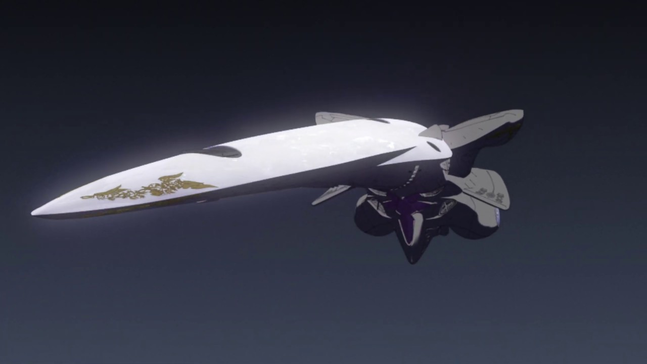 銀河英雄伝説 Die Neue These』ブリュンヒルト〜流体金属の見え方の